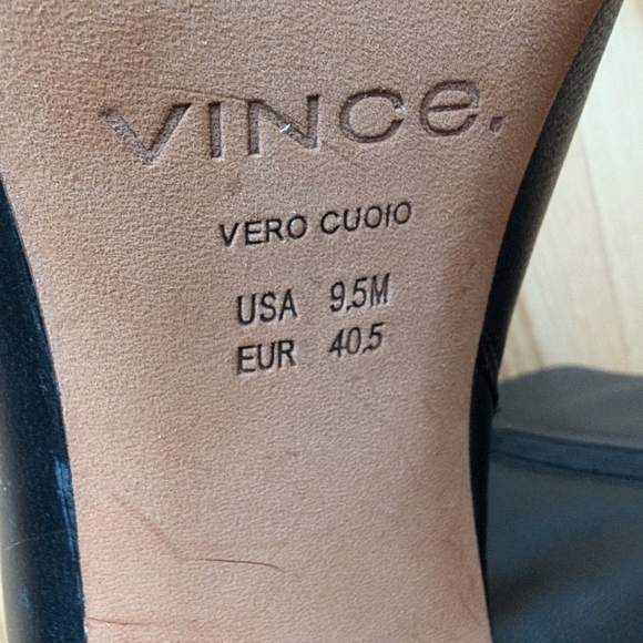 Vince Hilda black boots sz 9.5 NWOT - Picture 7 of 13